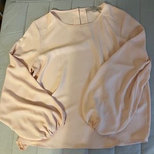 Blush pink blouse
